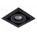 Lucide 09926/01/30 Spotleuchte Kamin 1x50w | GU10 - schwarz, einstellbar, dimmbar