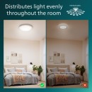 Philips 8721103068972 LED Deckenleuchte CL200 | 10W integrierte LED-Quelle | 1000lm | 2700K | weiß