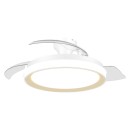 Philips 8721103096067 LED Ventilator mit Licht Bliss  | 35W integrierte LED-Quelle | 4500lm | 2700-6500K | Dimmer | Fernbedienung | gold