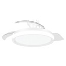 Philips 8721103096104 LED Ventilator mit Licht Bliss  | 35W integrierte LED-Quelle | 4500lm | 2700-6500K | Dimmer | Fernbedienung | weiß