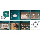 Philips 8721103131331 LED Einbauleuchte MESON  | 17W integrierte LED-Quelle | 1200lm | 3000K | schwarz