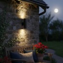 Ideal Lux 100395 Außenwandleuchte 2x35W Gun | GU10 | IP54 - schwarz