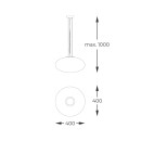 Zuma Line 133867-027981 Pendelleuchte OMI E27