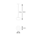 Zuma Line 133867-027988 Pendelleuchte OMI G9