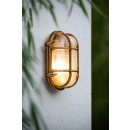 Lucide 11891/20/02 wand Außenleuchte Dudley 1x40w | E27 | IP65 - Messing, dimmbar