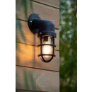 Lucide 11892/01/30 wand Außenleuchte Dudley 1x40w | E27 | IP65 - schwarz, dimmbar