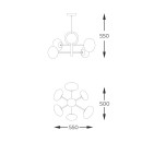 Zuma Line 133867-027987 Pendelleuchte OMI G9