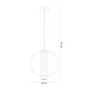 Zuma Line 002177-030009 Pendelleuchte BELLA E27