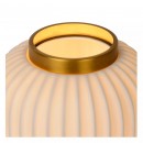 Lucide 13535/24/31 Gosse 1X40W Tischlampe | E14 - weiß, Porzellan, Kabel einschalten