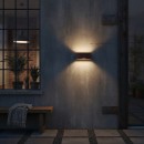 Ideal Lux 163536 Außenwandleuchte Andromeda 1x60W|E27|IP55