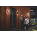 Philips 16480/30/P0 LED Außenwandleuchte Parterre 1x8W| 2700K | IP44