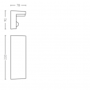 Philips 16484/93/P0 LED Außenwandleuchte Bustan 2x4,5W | 2700K | IP44