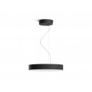 Philips Hue 41162/30 / P6 LED Hängende Deckenleuchte Anregungen + Hue Switch 1x335w | 4300lm | 2200-6500K - dimmbar, Bluetooth, White Ambiance, schwarz