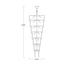 Zuma Line 003064-029222 Pendelleuchte LUXE E14