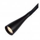 Lucide 18656/03/30 LED Tischlampe Zozy 1x4w | 250lm | 3000k - schwarz, dreiphasig