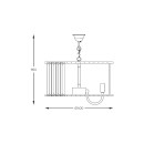 Zuma Line 003064-026665 Pendelleuchte PARIS E14