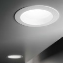 Ideal Lux 193533 LED Spotleuchte Basic Wide 1X20W | 1900lm | 3000k | IP44 - weiß