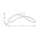 Zuma Line 003064-026634 LED Deckenleuchte ERDA integrierte LED-Quelle