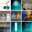 Philips 8721103095923 LED Ventilator mit Licht Olas  | 35W integrierte LED-Quelle | 2650lm | 3000-6500K | Dimmer | Fernbedienung