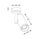 Zuma Line 003064-024573 Spot-Deckenleuchte TORI GU10