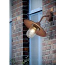 TRIO 201760124 Gartenwandleuchte Brenta 1x40W | E27 | IP44 - rotbraune Patina