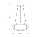 Zuma Line 003064-026649 LED Pendelleuchte BRENO integrierte LED-Quelle