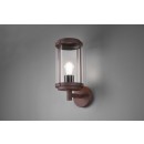 TRIO 202360124 Gartenwandleuchte Tanaro 1x40W | E27 | IP44- rotbraune Patina