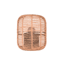 Trio 203000132 Wandleuchte Runa 1x40W | E27 - schwarz, natürlich