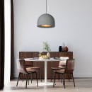 Lucide 20421/01/36 AKRON Pendel-Deckenleuchte D500mm | 1xE27 - grau