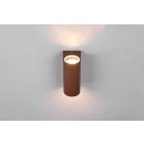 Trio 204260224 Außenwandleuchte Roya 2x35W | GU10 | IP44 - Rost, Beleuchtung oben und unten