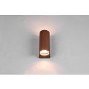 Trio 204260224 Außenwandleuchte Roya 2x35W | GU10 | IP44 - Rost, Beleuchtung oben und unten