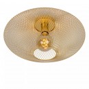 Lucide 21123/45/02 Deckenleuchte Mesh 1x40w | E27 - Messing, dimmbar