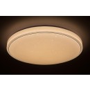 Rabalux 2117 LED-Deckenleuchte Bruce 1x40w | 3300lm | 3000-6000K | RGB - dimmbare, Fernbedienung, Timer, Nacht Übernachtung, Sterneffekt, weiß