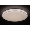 Rabalux 2117 LED-Deckenleuchte Bruce 1x40w | 3300lm | 3000-6000K | RGB - dimmbare, Fernbedienung, Timer, Nacht Übernachtung, Sterneffekt, weiß