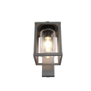 Trio 212060142 Außenwandleuchte Lunga 1x40W | E27 | IP44 - Dämmerungssensor, anthrazit