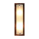 Trio 212600256 Wandleuchte Pali 2x25W | E27 - weiß, Holz
