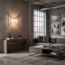 Ideal Lux 213491 Wandleuchte Carlton 3x40W|E14