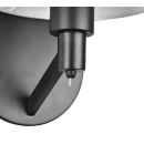 Trio 214470132 Wandleuchte Cassio 1x40W | E27 - schwarz, weiß