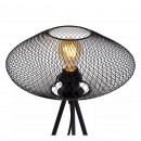 Lucide 21523/01/30 Tischlampe Mesh 1x40w | E27 - schwarz, Kabelschalter