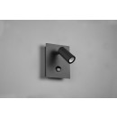 Trio 222969142 LED Außen Wandleuchte mit Sensor Tunga 1x35w | 420lm | 3000k | IP54 - schwarz