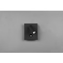 Trio 222969142 LED Außen Wandleuchte mit Sensor Tunga 1x35w | 420lm | 3000k | IP54 - schwarz