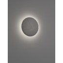 TRIO 224290102 LED Wandlampe Raven 1x9W | 1000L | 3000K | IP20 - dimmbar - 3 Phasen, indirektes Licht, schwarzer Stein