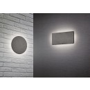 TRIO 224290102 LED Wandlampe Raven 1x9W | 1000L | 3000K | IP20 - dimmbar - 3 Phasen, indirektes Licht, schwarzer Stein
