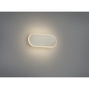 TRIO 225271007 LED Wandleuchte Carlo 1x8,5W | 850L | 2700-4000-6000K | IP20 - 3-Phasen-dimmbar, Farbtemperatureinstellung, Nickel, weiß
