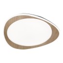 Rabalux 2427 LED-Deckenleuchte Tamino 1x24W | 1200lm | 4000K - Holzimitat, weiß