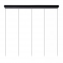 Lucide 24401/35/30 LED Hängende Deckenleuchte Tubule 5x1,4w | 600 lm | 2700k - schwarz
