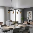 Ideal Lux 244624 Kronleuchter Dynamite 4x28W | GU10 - Messing, matt