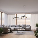 Ideal Lux 244648 Kronleuchter Dynamite 6x28W | GU10 - Messing, matt