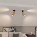 Ideal Lux 244662 Decken- und Wandleuchte Spotleuchte Dynamite 1x28W | GU10 - Messing, matt