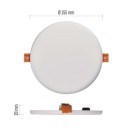 EMOS ZV1142 LED Einbauleuchte VIXXO  | 13,5W integrierte LED-Quelle | 4000K